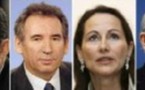 Les quatre principaux candidats à la présidentielle 2007