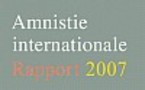 Amnistie internationale dénonce «la mondialisation de la peur» (Rapport annuel 2007)