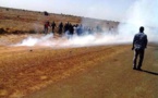 La gendarmerie stop l’avancée de la caravane  contre la spoliation des terres de la vallée !