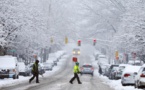 État d'urgence dans le Nord-Est américain.  Tempête «historique»