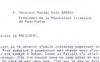 Un document historique inédit : Amadou Malick Gaye écrivait ainsi, à Moctar Ould Daddah, le 29 avril 1966 ( à lire ou à relire absolument !)