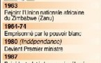 Robert Mugabe, du héros de l'indépendance au président autoritaire