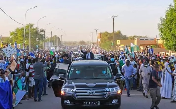 Mauritanie - Ghazouani dans la vallée